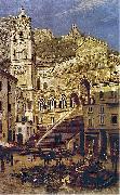 Aleksander Gierymski Amalfi Cathedral painting